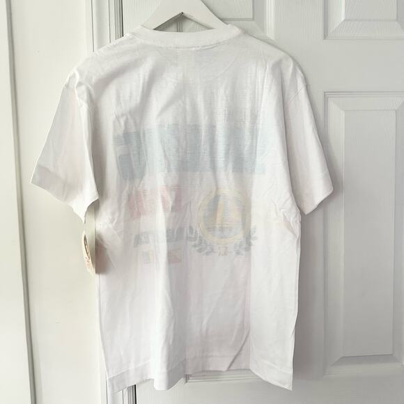 Vintage Cherokee Deadstock Sailing Crew Regatta Tee Medium Cotton Single Stitch - Picture 11 of 15
